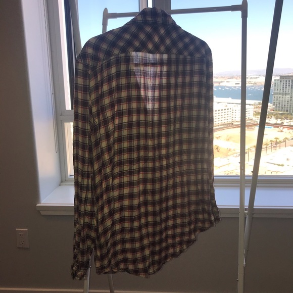 Melrose & Market plaid long sleeve flannel - Picture 4 of 5